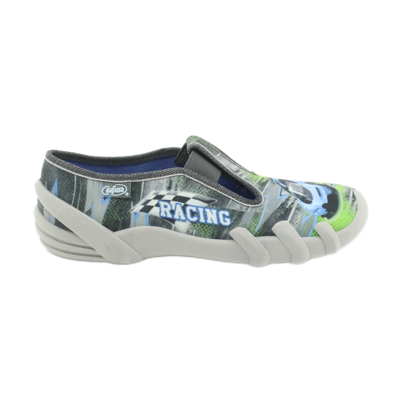 Calzado infantil befado 290Y210 azul gris multicolor verde