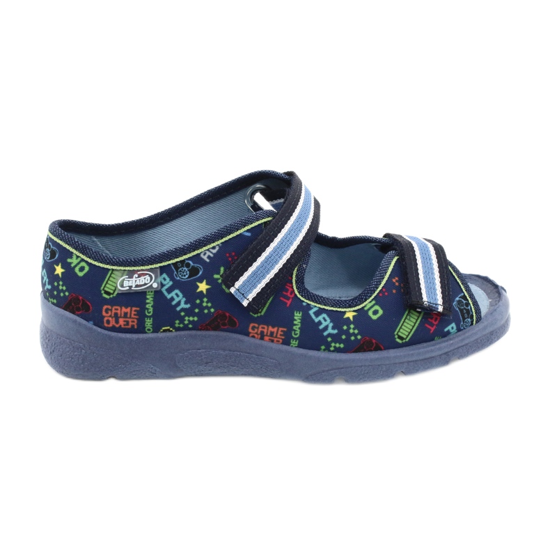 Calzado infantil befado 969Y161 azul marino multicolor