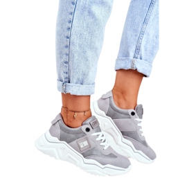 Zapatillas deportivas de mujer Big Star Grey GG274211 gris Zapatillas deportivas de mujer Big Star Grey GG274211 gris