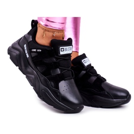 Zapatos Deportivos De Mujer Big Star Black GG274636 negro