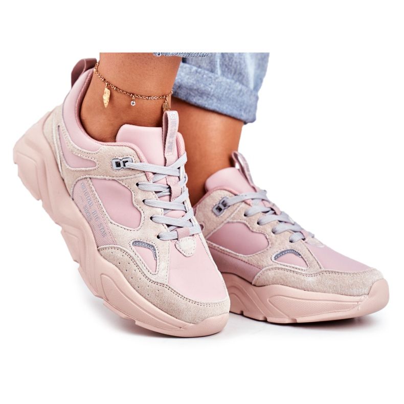 Zapatillas de Mujer Big Star Pink GG274655 rosado Zapatillas de Mujer Big Star Pink GG274655 rosado
