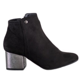 Goodin Botines de ante negros