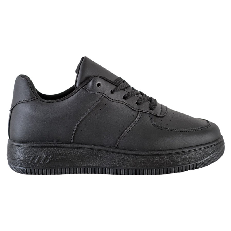 SHELOVET Zapatillas en la plataforma negro