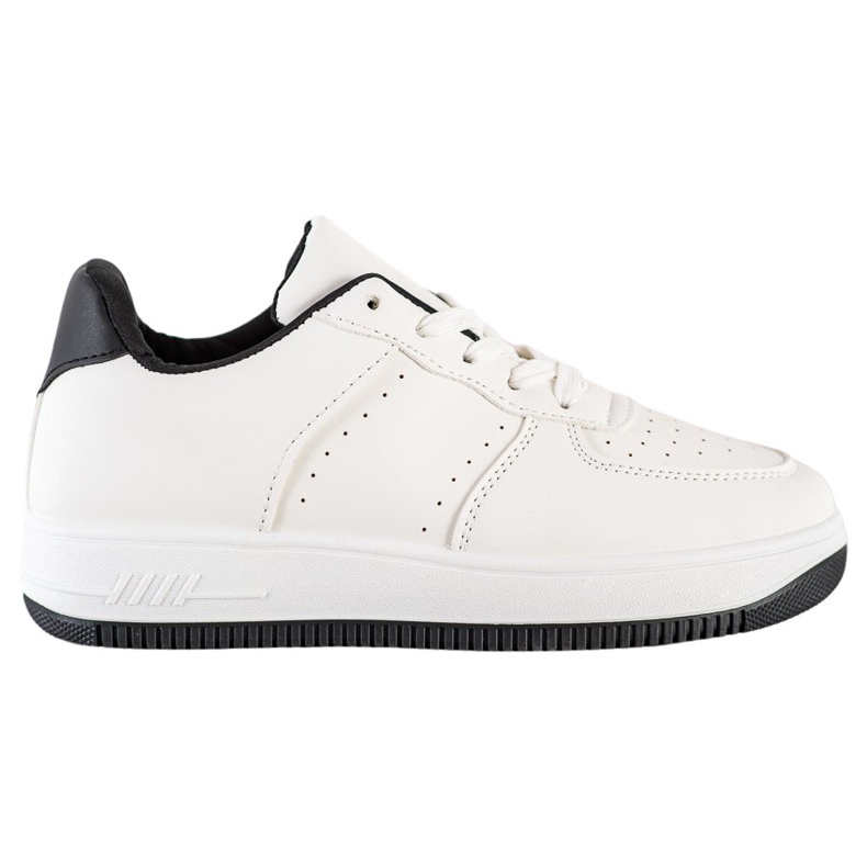 SHELOVET Zapatillas en plataforma blanco