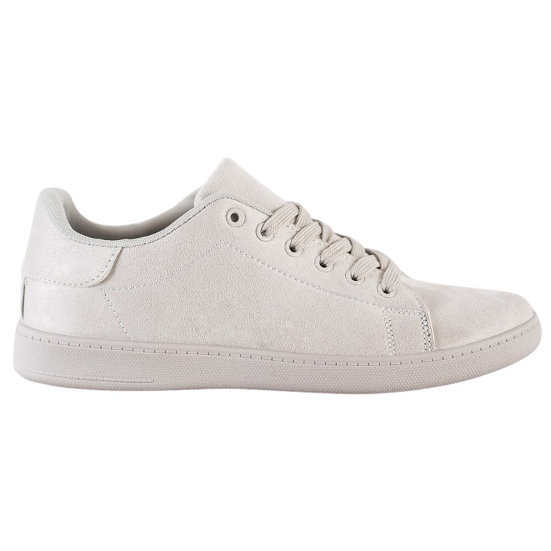 SHELOVET Zapatillas de ante grises
