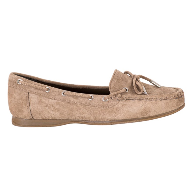 SHELOVET Mocasines Casuales Beige