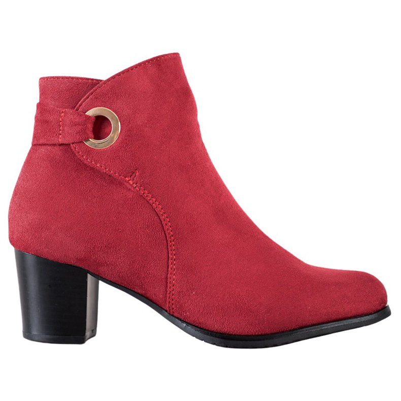 Goodin Cómodas botas rojas rojo Goodin Cómodas botas rojas rojo