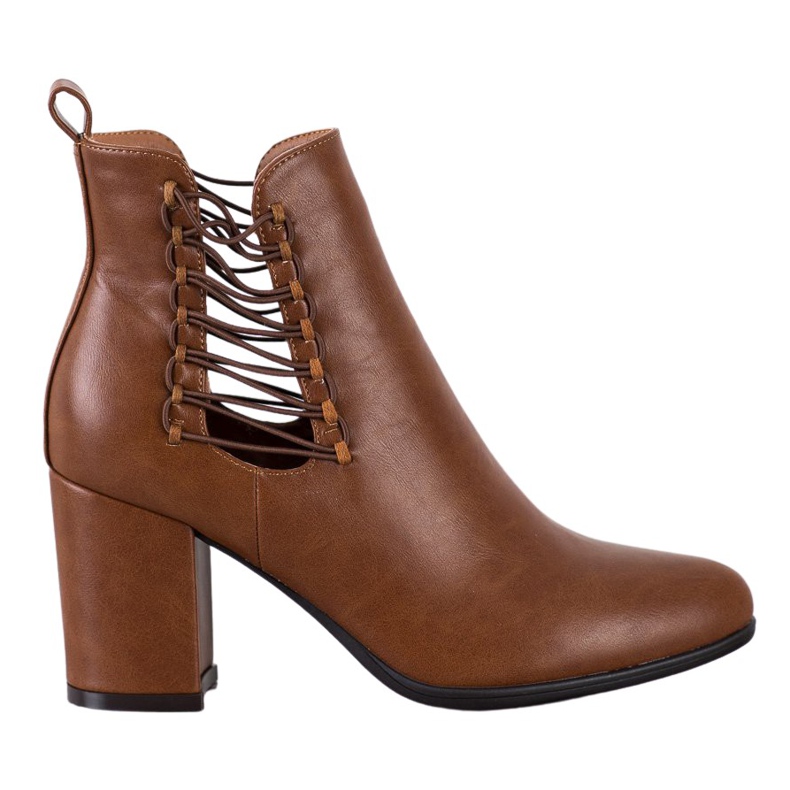 Botas VINCEZA Cut Out marrón