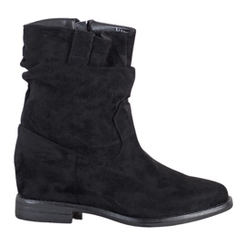 Botas de vaquero en la cuña VINCEZA negro