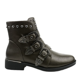 Botas marrones de mujer con letras Aotoria marrón Botas marrones de mujer con letras Aotoria marrón