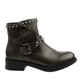 Botas marrones de mujer con letras de Eira marrón