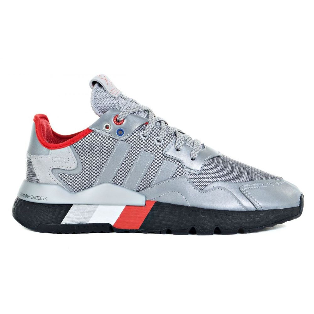 Zapatillas Adidas Nite Jogger M FV3787 plata gris