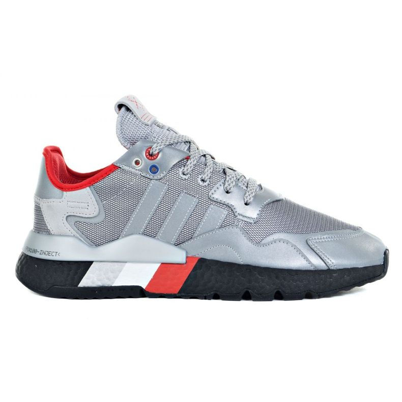 Zapatillas Adidas Nite Jogger M FV3787 plata gris