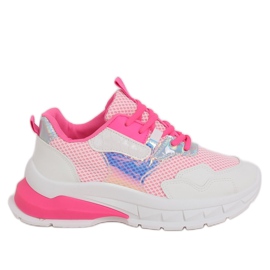 Deportivo blanco y rosa BH003 Rose