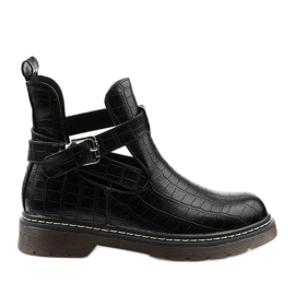 Botas negras con hebilla Nilld negro