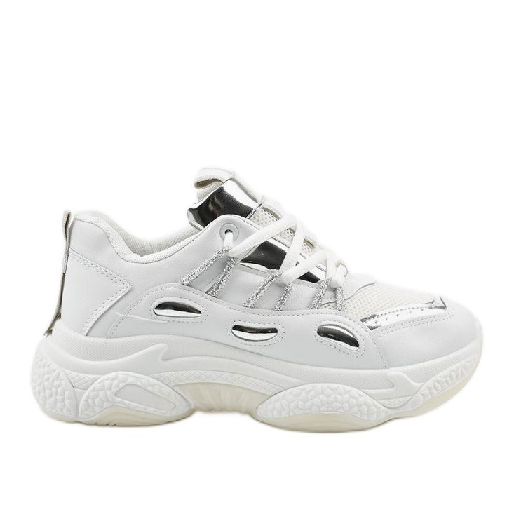Zapatillas deportivas blancas más largas blanco Zapatillas deportivas blancas más largas blanco