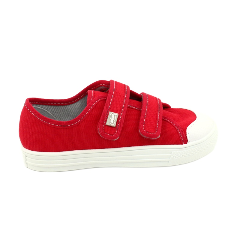 Calzado infantil befado 440X012 blanco rojo