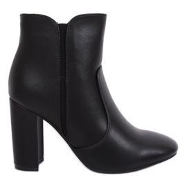Negro 1436 Tacones negros