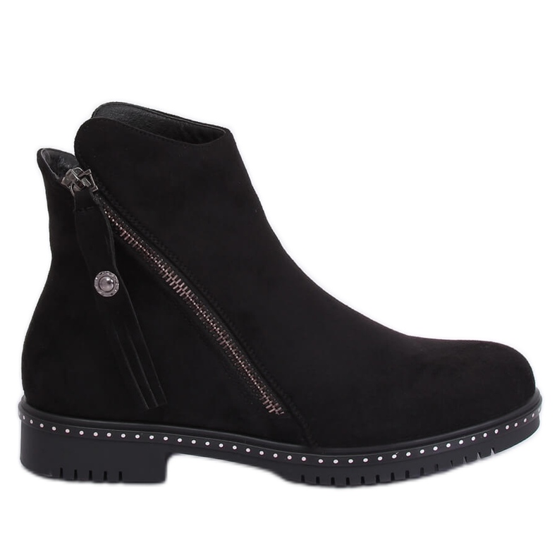 Botas negras ante negro 6332 Black Botas negras ante negro 6332 Black