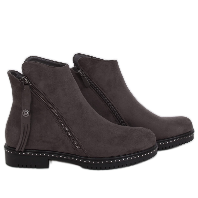 Botas de ante gris 6332 Grey Botas de ante gris 6332 Grey