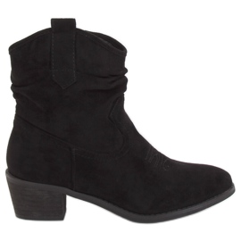 Botas cowboy negras para mujer 20189-21 Black negro