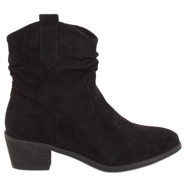 Botas cowboy negras para mujer 20189-21 Black negro