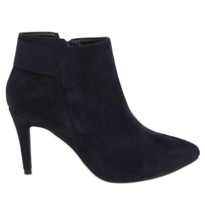 Botas azul marino de tacón alto 3148 Azul Botas azul marino de tacón alto 3148 Azul