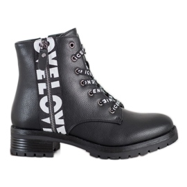 Botas de Eco Piel VINCEZA negro