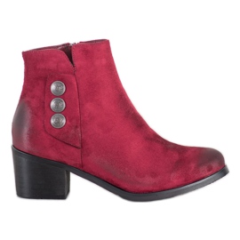 Goodin Botas casuales rojo