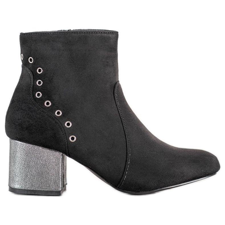 Goodin Botas negras con estilo negro Goodin Botas negras con estilo negro