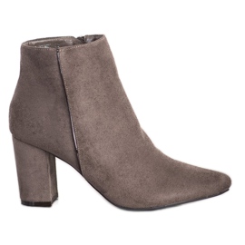 Goodin Botas elegantes en Spitz gris