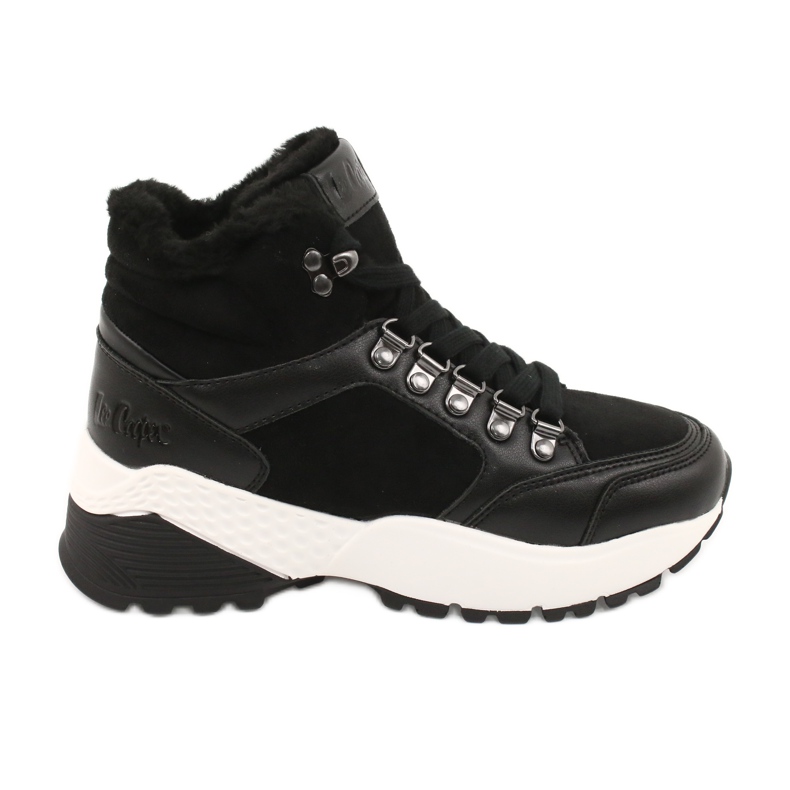 Botas deportivas cómodas Lee Cooper LCJL-20-31-152 negro Botas deportivas cómodas Lee Cooper LCJL-20-31-152 negro