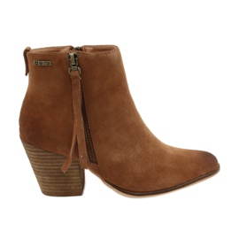 Botas Big Star Suede GG274364 camel marrón