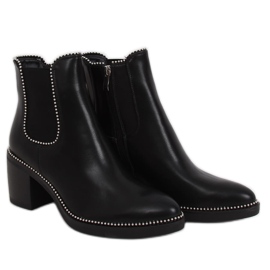 Botines Chelsea negros, negro 15671 Negro