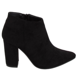 Zapatos en el poste negro G-7668 Negro Zapatos en el poste negro G-7668 Negro