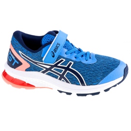 Asics GT-1000 9 Ps Jr 1014A151-401 negro azul