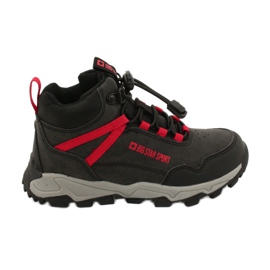Zapatos Deportivos Altos Big Star GG374047 Negro rojo