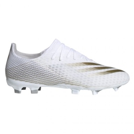 Botas de fútbol adidas X GHOSTED.3 Fg M EG8193 blanco blanco