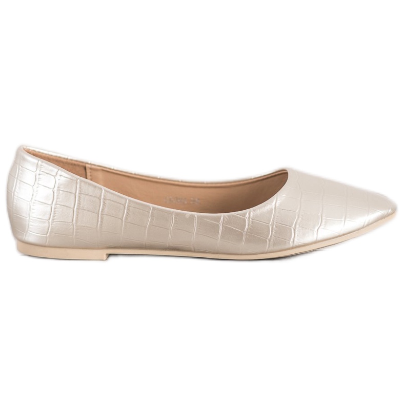 Weide Bailarina en Spitz beige