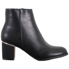 SHELOVET Botas negras con estilo negro