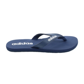 Chanclas Adidas Eezay EG2041 blanco azul marino