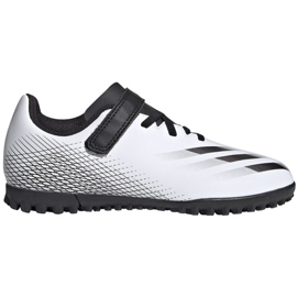 Botas de fútbol adidas X GHOSTED.4 H&amp;L Tf Jr FW9573 multicolor blanco