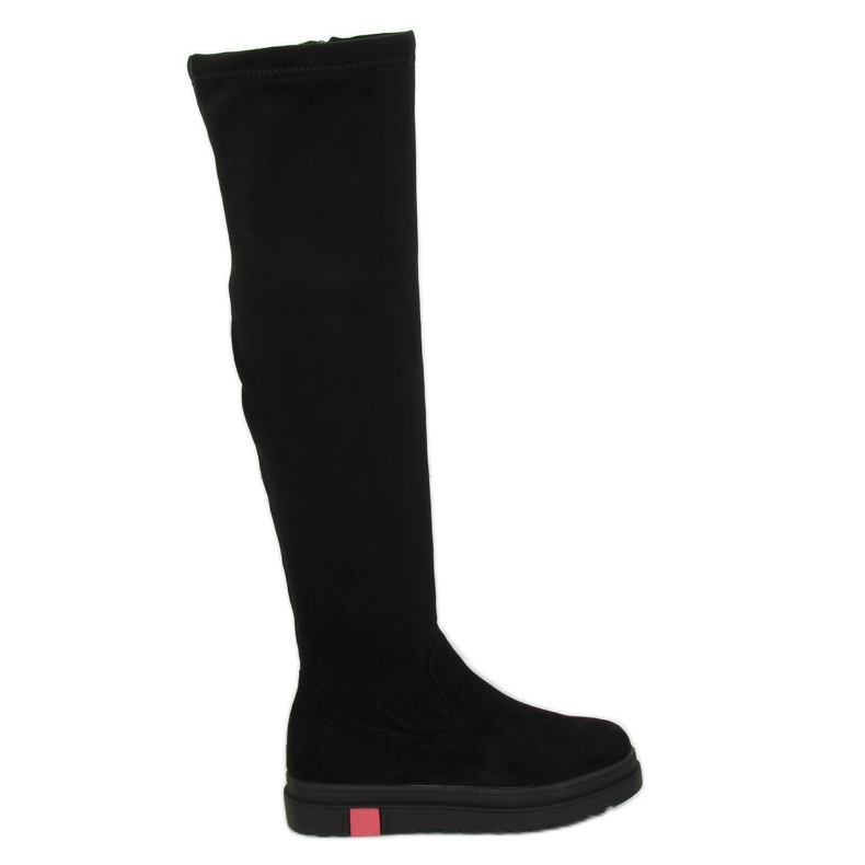 Botas por encima de la rodilla suela gruesa negro NS135P Negro
