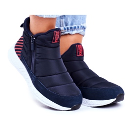 Botas de nieve para jóvenes de mujer Big Star Navy Blue GG274471 marina Botas de nieve para jóvenes de mujer Big Star Navy Blue GG274471 marina