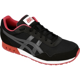 Zapatillas Asics Curreo M HN537-9095 negro rojo