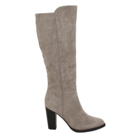 Gris Tacones altos UK05P Gris