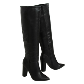 Botas sobre el poste negro RB42P Negro