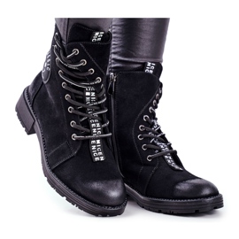 Vinceza Botas de abrigo negras para mujer Aspen negro