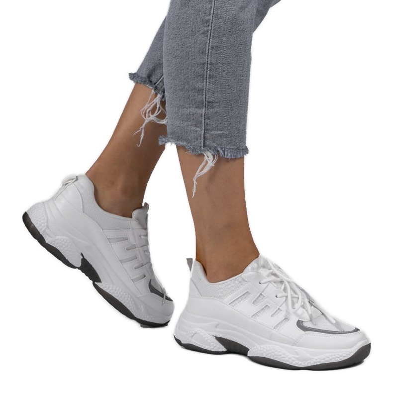 Calzado deportivo blanco de moda BH-001