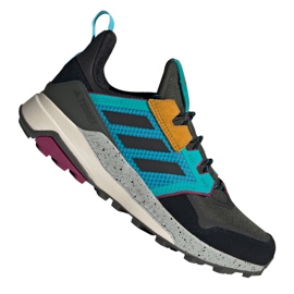 Zapatillas adidas Terrex Trailmaker M FU7240 negro azul gris verde amarillo